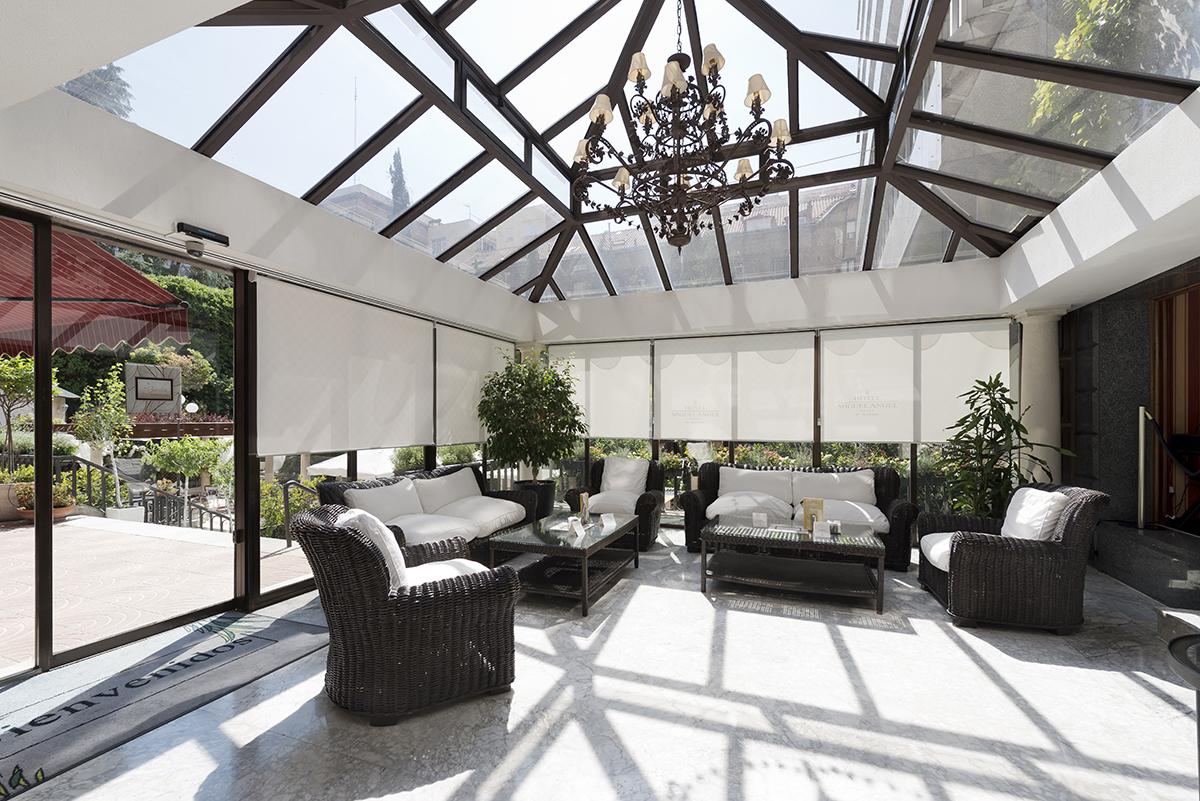 Hotel Miguel Angel Madrid Kültér fotó Interior of a conservatory