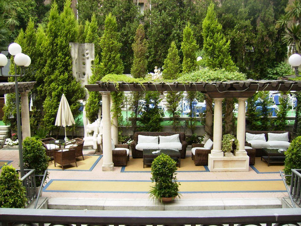 Hotel Miguel Angel Madrid Kültér fotó The Pergola