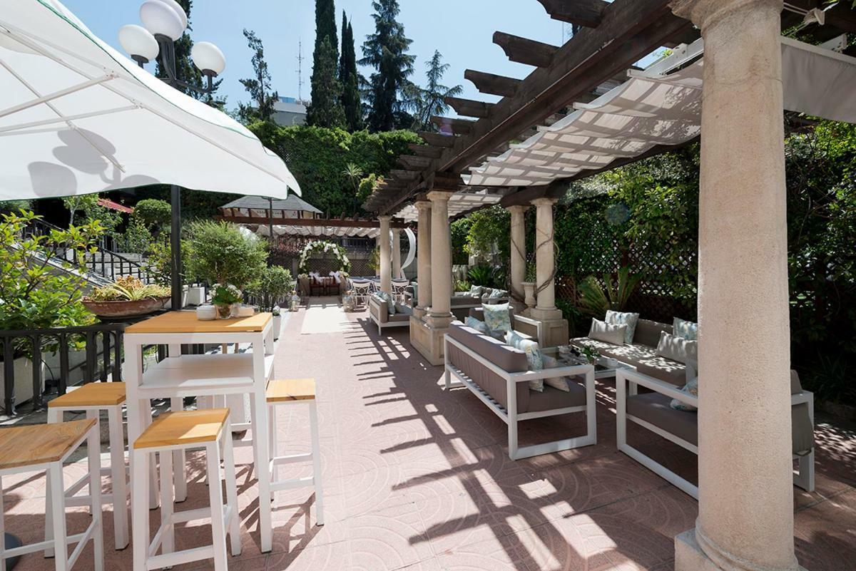 Hotel Miguel Angel Madrid Kültér fotó The Terrace